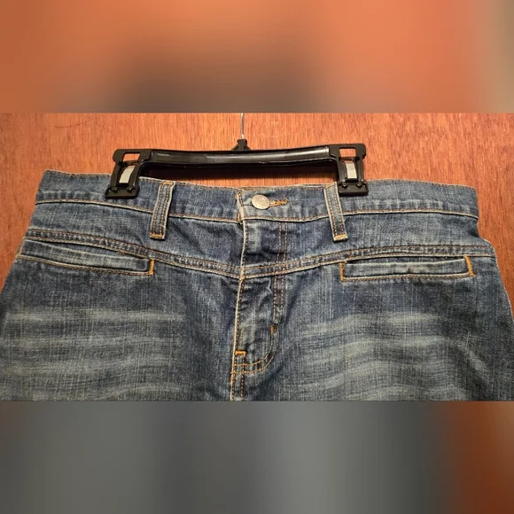 Ralph Lauren Polo Jeans Co. Blue Denim Skirt sz8 - Picture 3 of 8